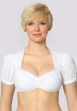 Hot Bluse B-3025 Damen Dirndlblusen