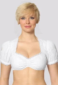 Hot Bluse B-3025 Damen Dirndlblusen