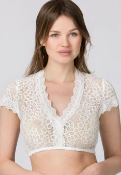 Hot Bluse Kensy Damen Dirndlblusen