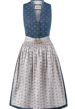 Online Dirndl Amalie2 Damen Midi Dirndl 60-65 Cm