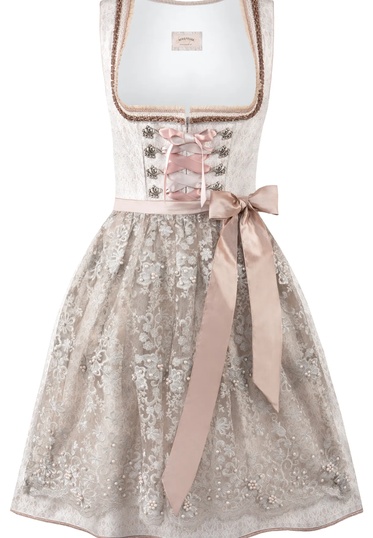 Fashion Dirndl Evianne Damen Kurze Dirndl 50-55 Cm