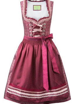 Best Dirndl Giselle Damen Midi Dirndl 60-65 Cm
