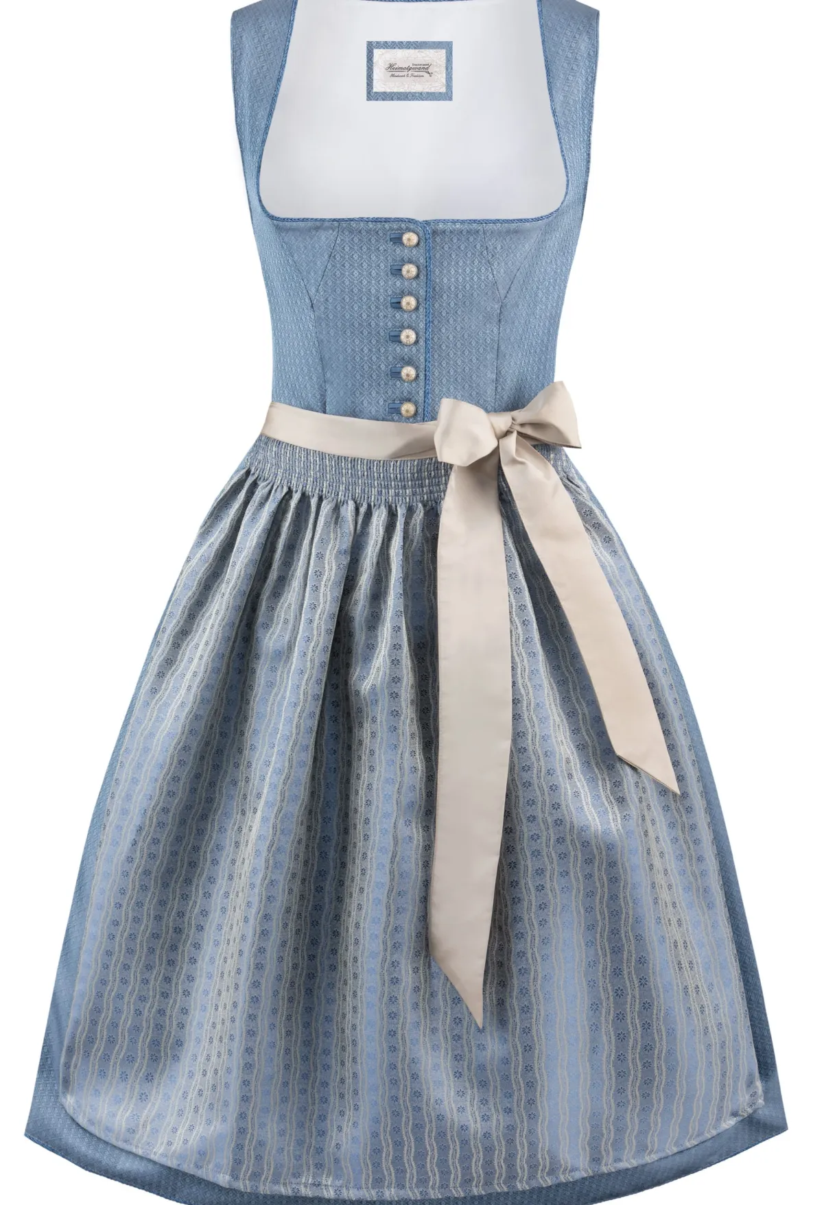Best Dirndl Irit Damen Midi Dirndl 60-65 Cm