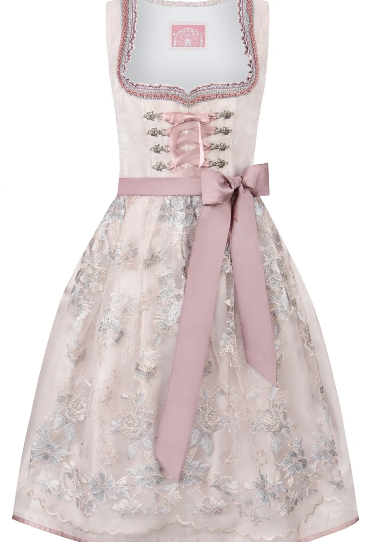 Discount Dirndl Lacey Damen Midi Dirndl 60-65 Cm
