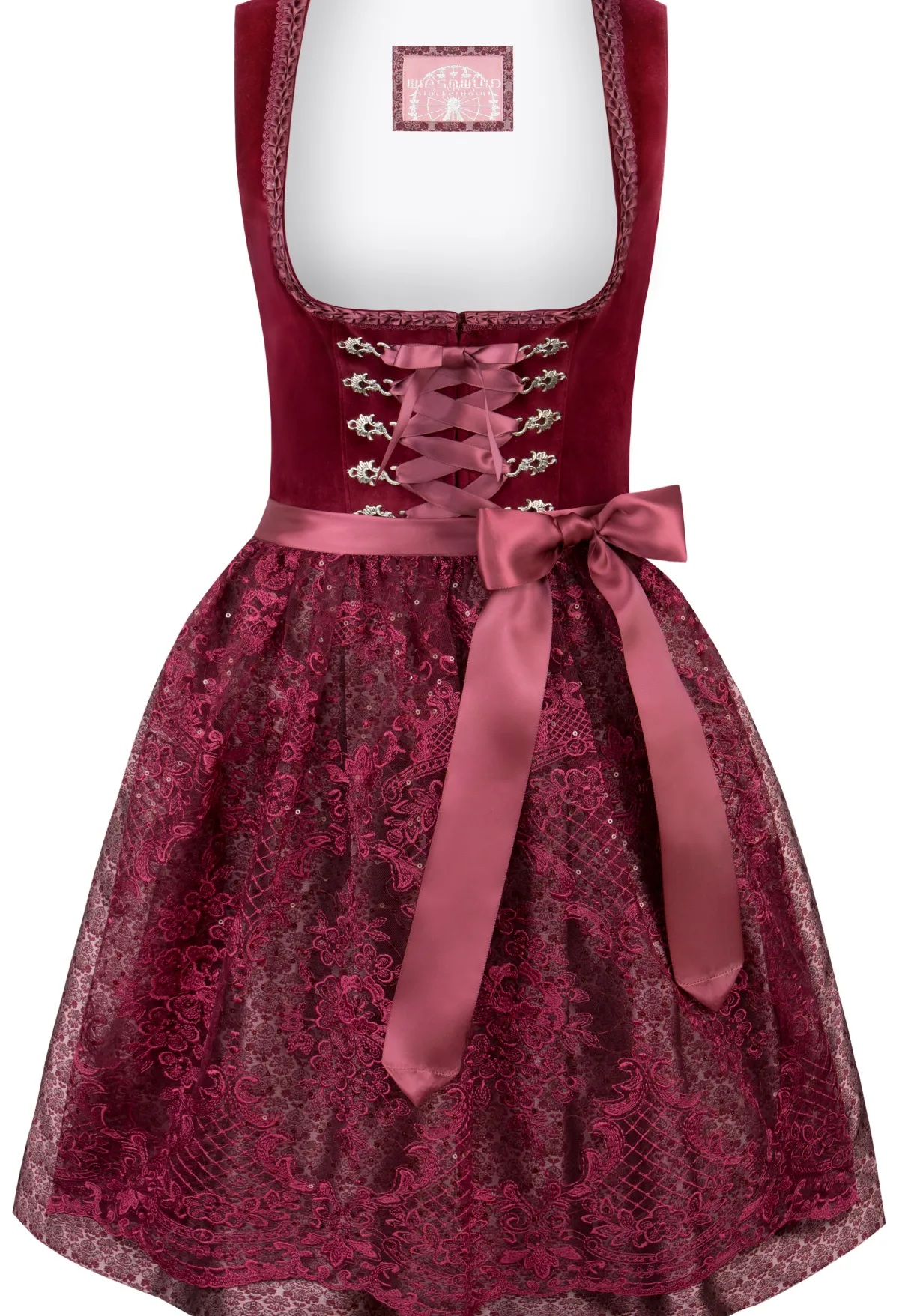 Best Dirndl Loredana Damen Kurze Dirndl 50-55 Cm