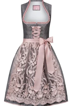 Best Dirndl Marietta Damen Midi Dirndl 60-65 Cm