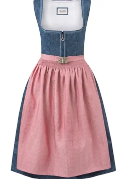 Discount Dirndl Roseline Damen Lange Dirndl 70-96 Cm