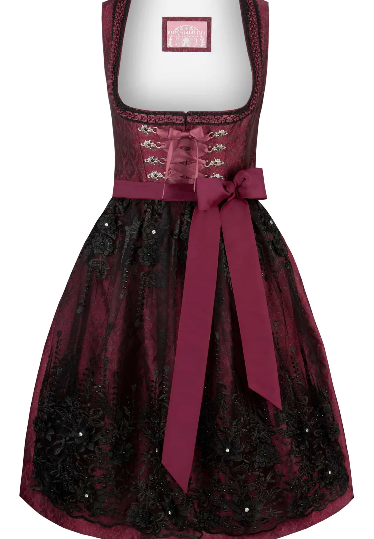 Fashion Dirndl Sanja Damen Midi Dirndl 60-65 Cm