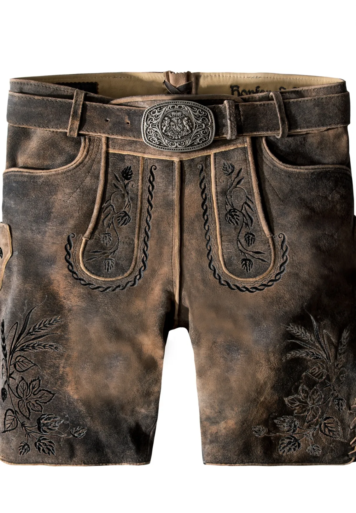 Online Hose Almbru00e4u Herren Kurze Lederhosen