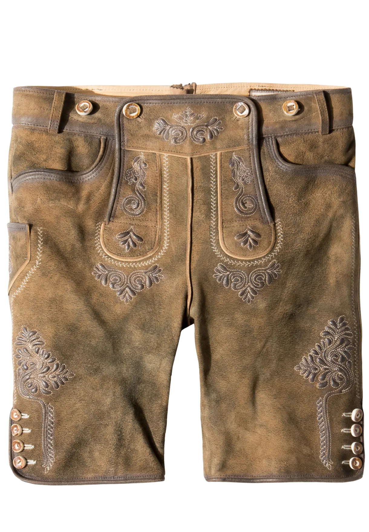 New Hose Beppo4 Herren Kurze Lederhosen