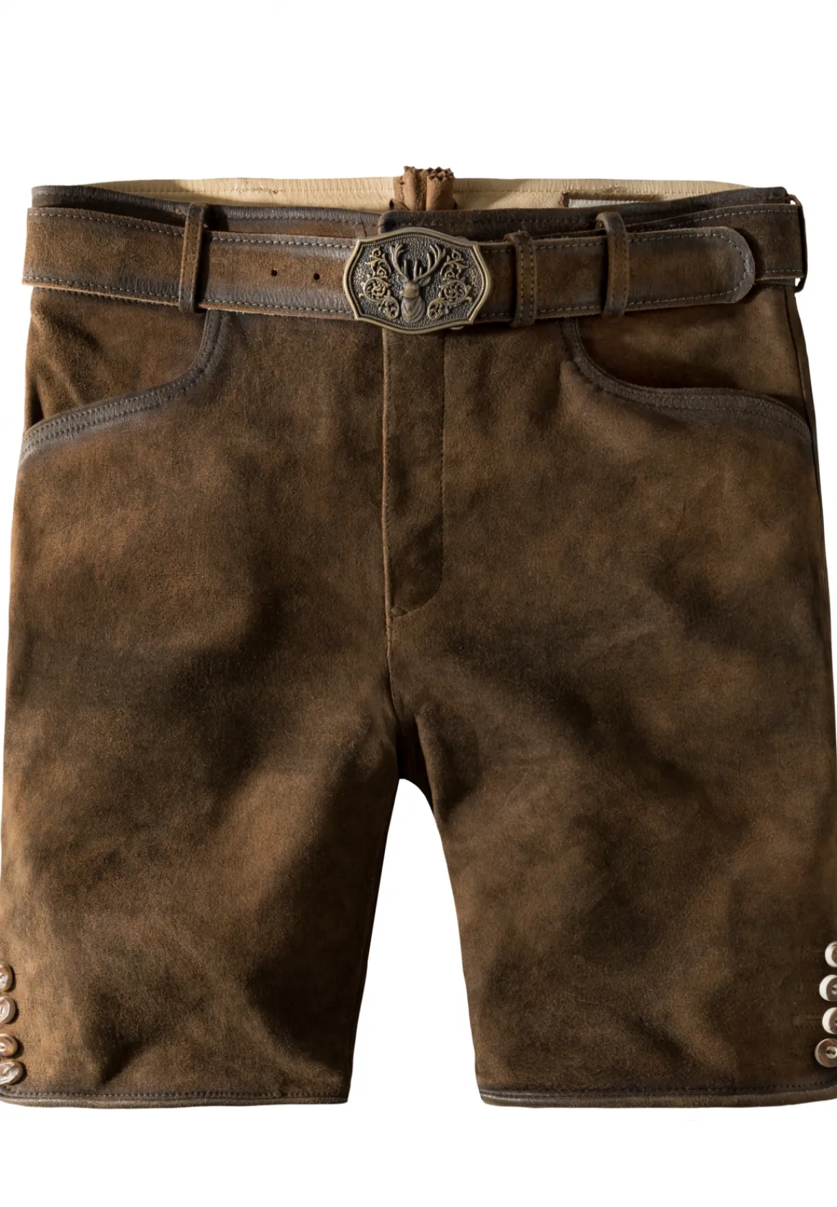 Discount Hose Fred Herren Kurze Lederhosen