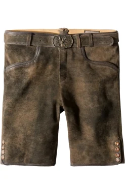 Online Hose Fred Herren Kurze Lederhosen