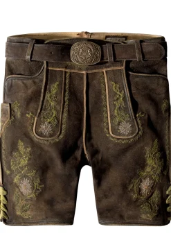 New Hose Hubert Herren Kurze Lederhosen