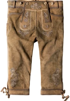 Clearance Hose Justin4 Herren Kniebund Lederhosen