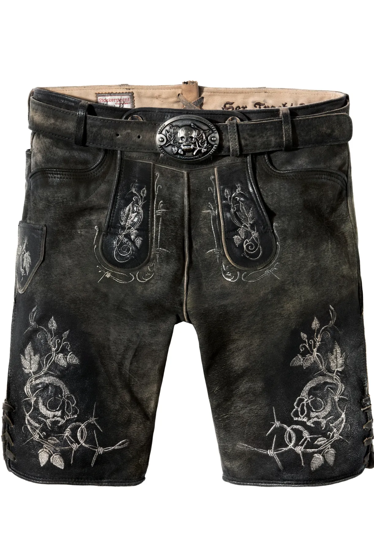 Hot Hose Kramer Herren Kurze Lederhosen
