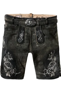 Hot Hose Kramer Herren Kurze Lederhosen