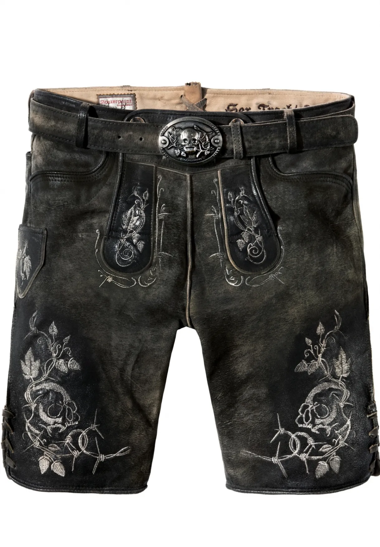 Hot Hose Kramer Herren Kurze Lederhosen