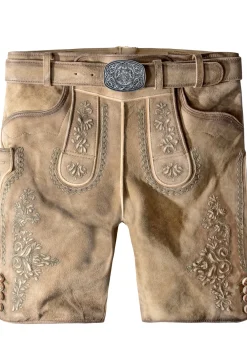 Fashion Hose Leopold Herren Kurze Lederhosen