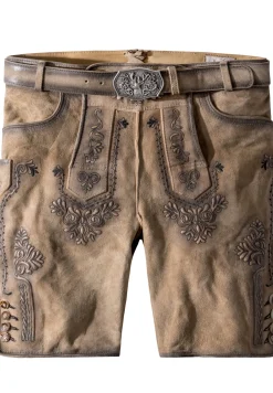 Fashion Lederhose Artur Herren Kurze Lederhosen