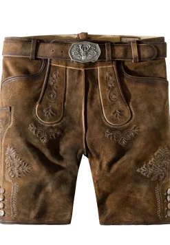 Online Lederhose Bertl Herren Kurze Lederhosen