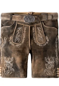 Hot Lederhose Lee Herren Kurze Lederhosen