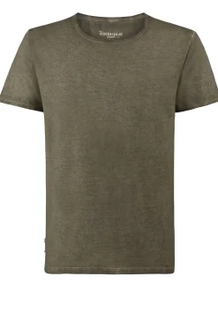 Outlet Shirt Falko Rundhals Herren Trachtenshirts